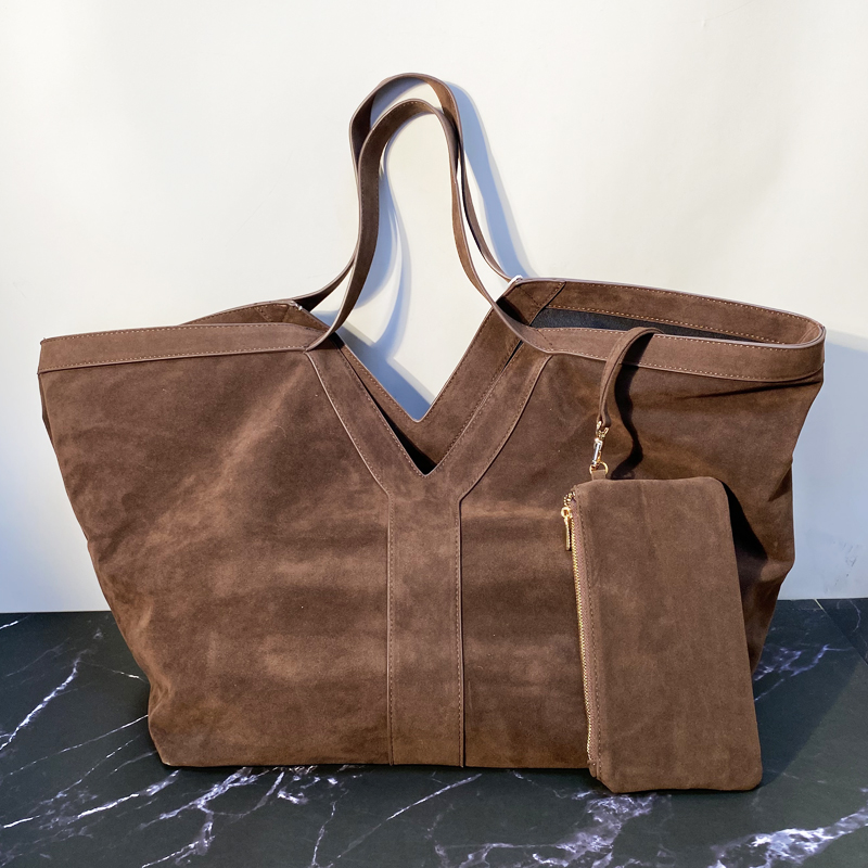 Luxury Bags Of 2026 - Tas Tote Suede Imitasi Ukuran Besar