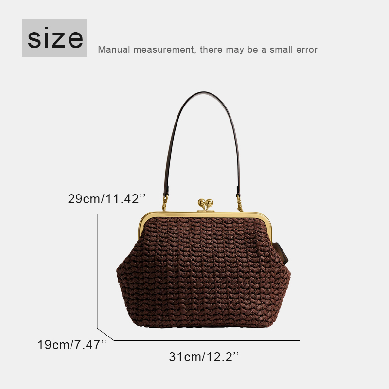 Tas Pantai Raffia Anyaman Tang - Luxury Bags Of 2026 ulasan dan harga