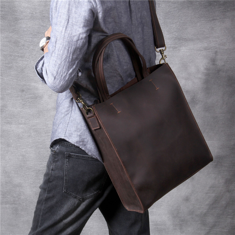 Tas jinjing tangan pria kulit  - Luxury Bags Coach ulasan dan harga