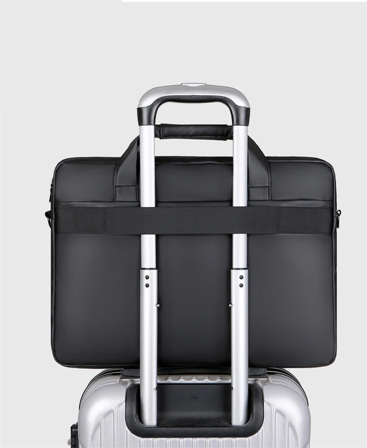 2023 tas koper pria tas kulit  - Laptop Bag Leather 15 ulasan dan harga