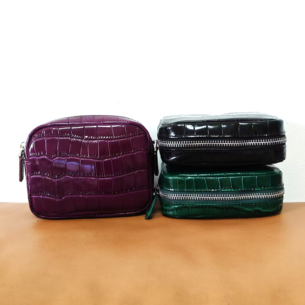 Dompet Kecil Mewah Kulit Buaya - Luxury Ziploc Bags ulasan dan harga