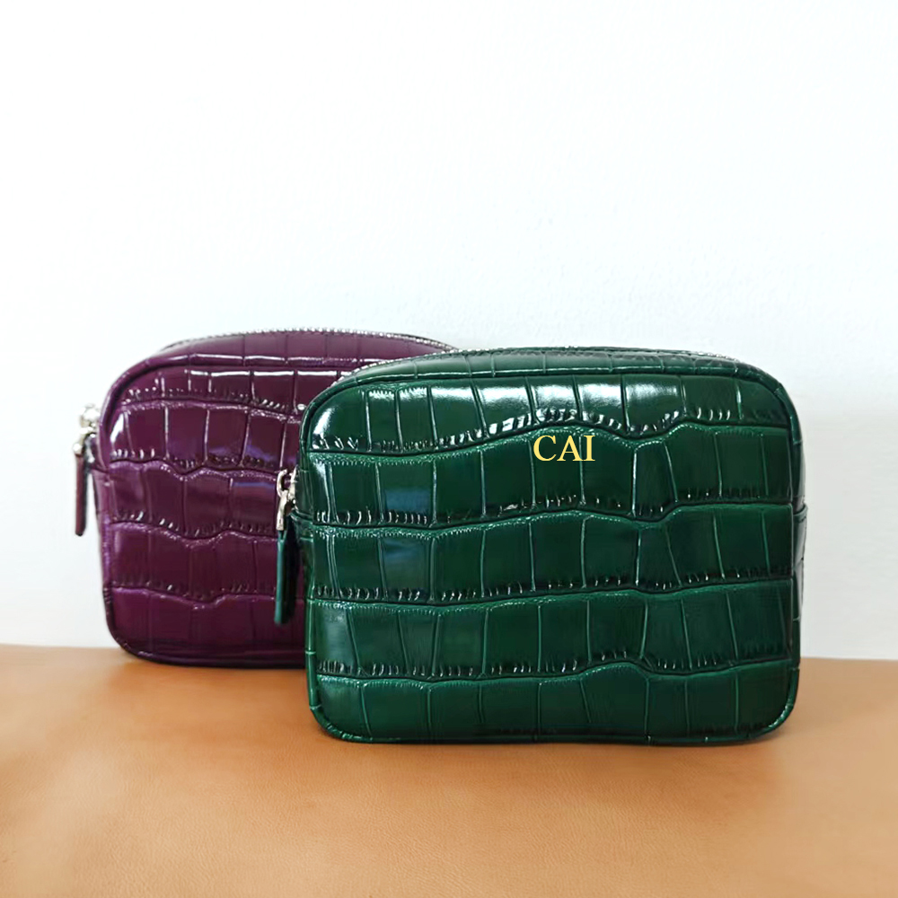 Dompet Kecil Mewah Kulit Buaya - Luxury Ziploc Bags ulasan dan harga