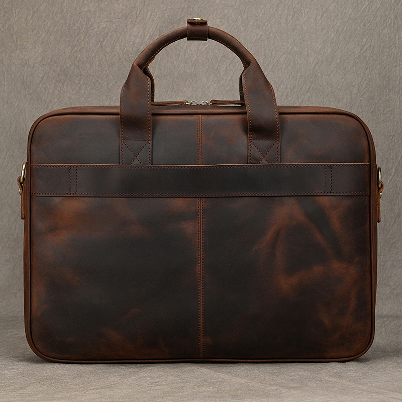 Tas Kantor Pria Kulit Asli Cra - Laptop Bag Leather 15 ulasan dan harga