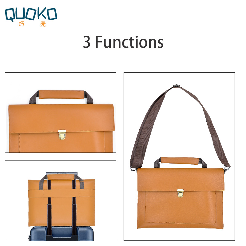 PU Kulit Wanita Tas Laptop Not - Laptop Bag Leather 15 ulasan dan harga