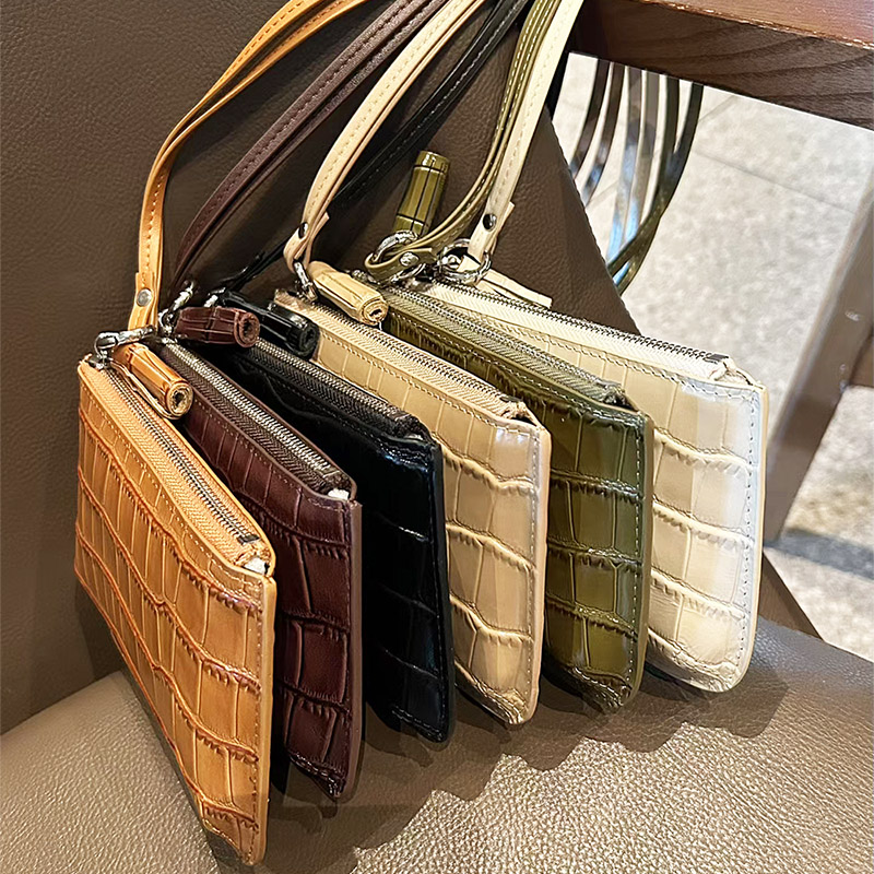 Dompet Koin Kulit Asli Motif B - Luxury Ziploc Bags ulasan dan harga